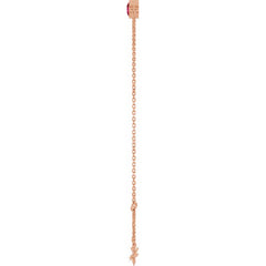 14K Rose Gold Lab-Grown Ruby 6 1/2-7 1/2" Bracelet