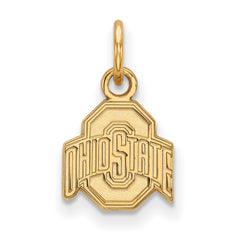 10k Gold LogoArt The Ohio State University Extra Small Pendant