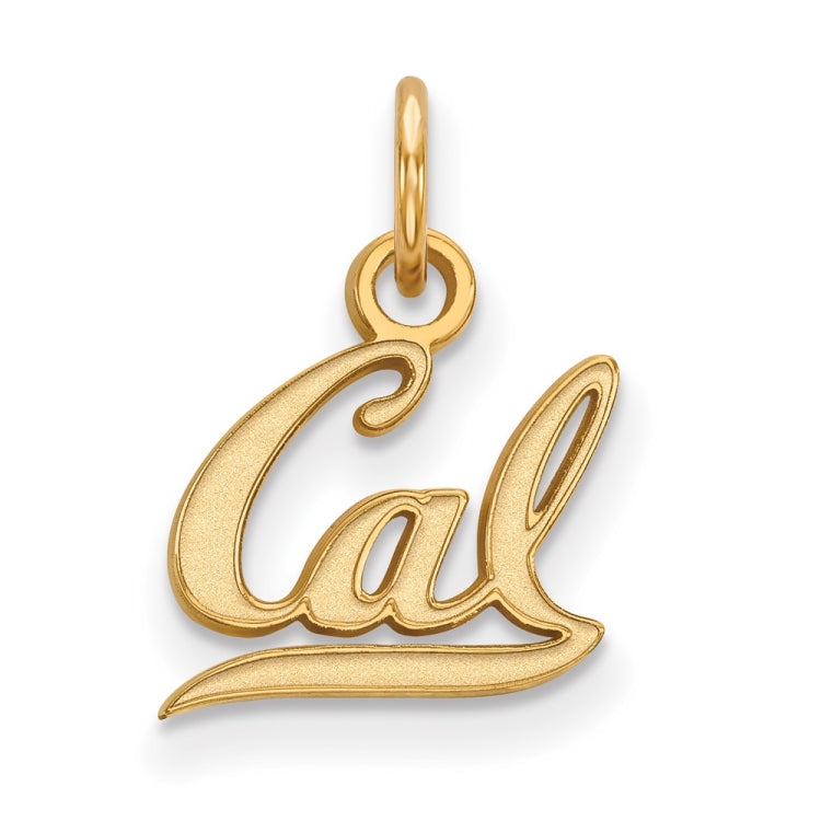 14k Gold LogoArt University of California Berkeley Extra Small Pendant