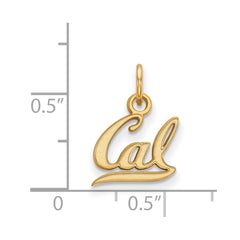 14k Gold LogoArt University of California Berkeley Extra Small Pendant