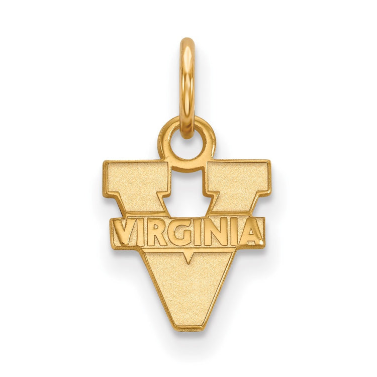 14k Gold LogoArt University of Virginia Extra Small Pendant