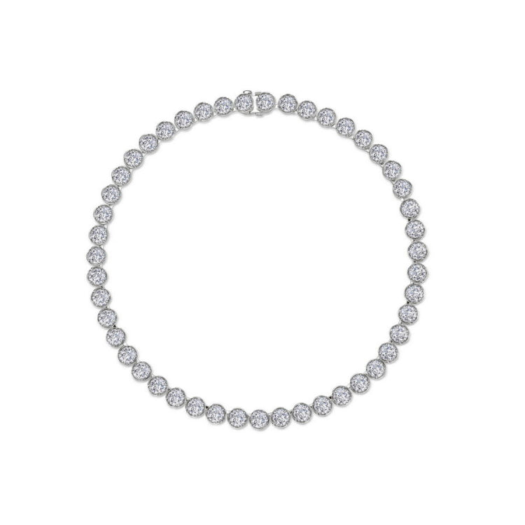 Blossom Cradle Line Necklace