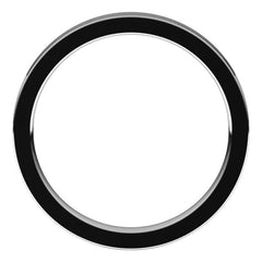 Platinum 2.5 mm Comfort-Fit Flat Band Size 6.5
