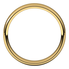 10K Yellow Gold 4.5 mm Comfort-Fit European-Style Band Size 8