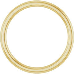 14K Yellow Gold 1.5 mm Comfort-Fit European-Style Band Size 7