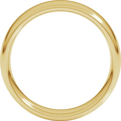 14K Yellow Gold 5.5 mm Comfort-Fit European-Style Band Size 10.5