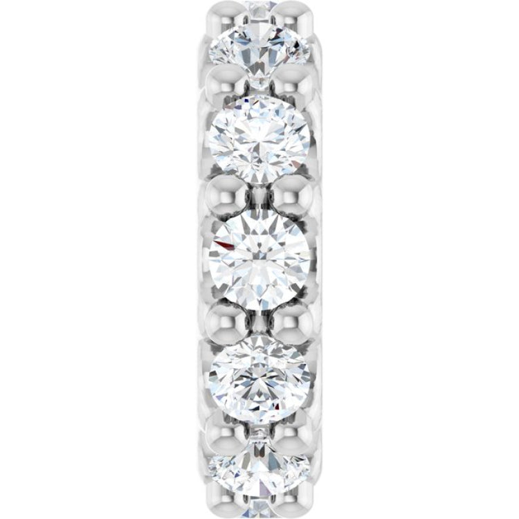 14K White Gold 1/3 CTW Lab-Grown Diamond Spacer Charm/Pendant