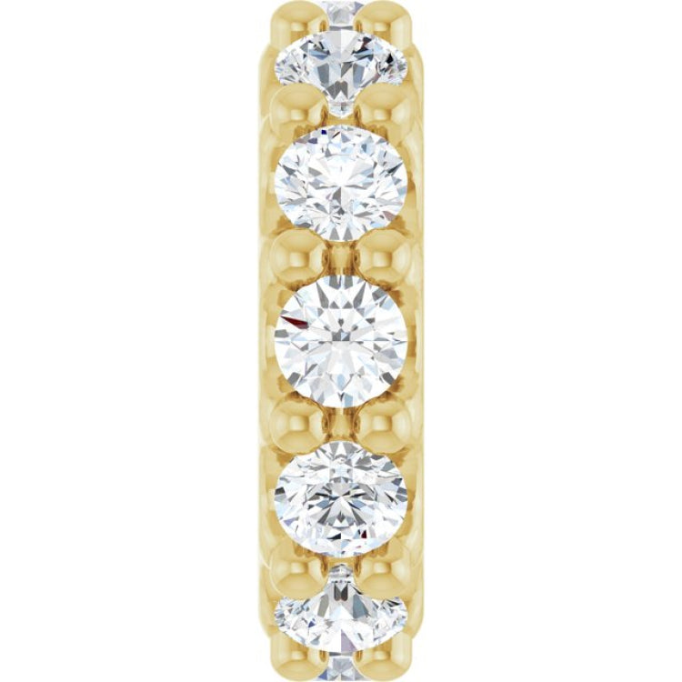 14K Yellow Gold 1/3 CTW Lab-Grown Diamond Spacer Charm/Pendant