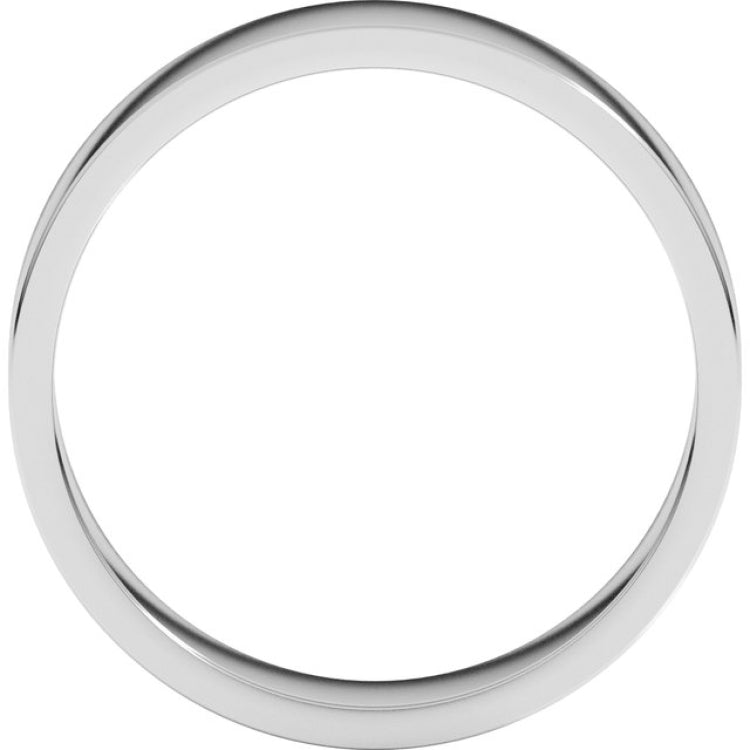 Sterling Silver 5 mm Flat Band Size 12