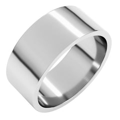 Sterling Silver 8 mm Flat Band Size 8.5
