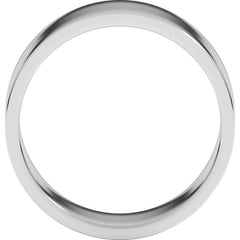 Sterling Silver 8 mm Flat Band Size 10