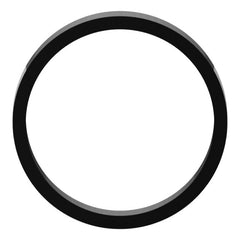 Sterling Silver 3.5 mm Flat Band Size 6.5