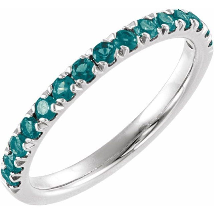 Sterling Silver Natural Alexandrite Stackable Ring