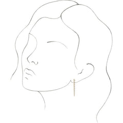 14K White 1 3/4 CTW Lab-Grown Diamond Earrings