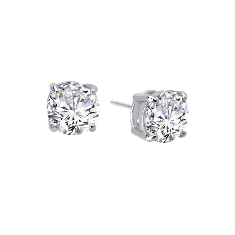 8 CTW Solitaire Stud Earrings