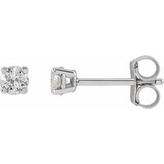 14K White 3 CTW Lab-Grown Diamond Earrings