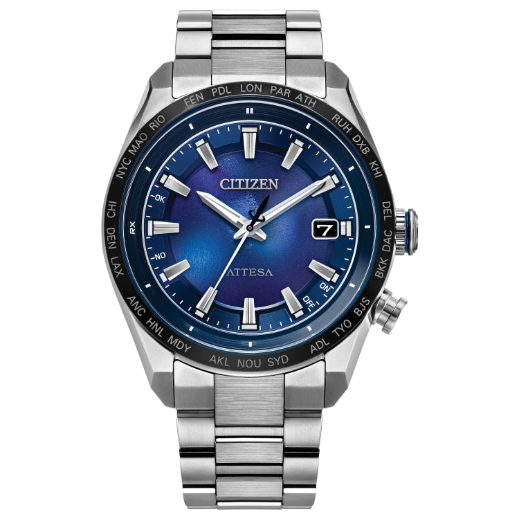 Citizen Super Titanium with Platinum DLC Coating Sport Luxury Mens Watch
