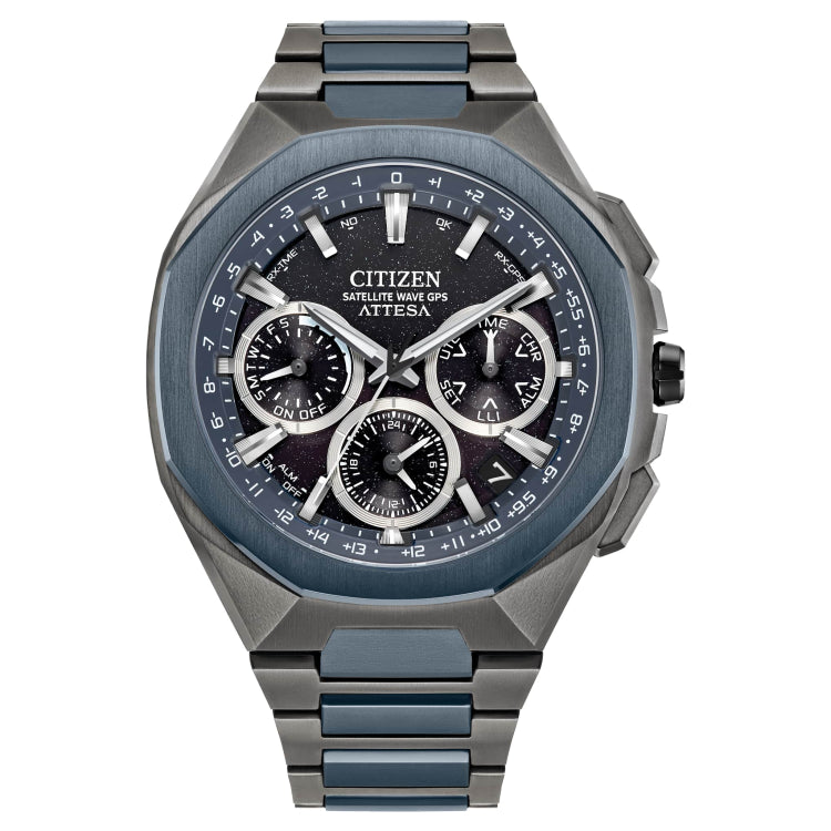 Citizen Super Titanium with DLC Coating Sport Luxury Mens Watch